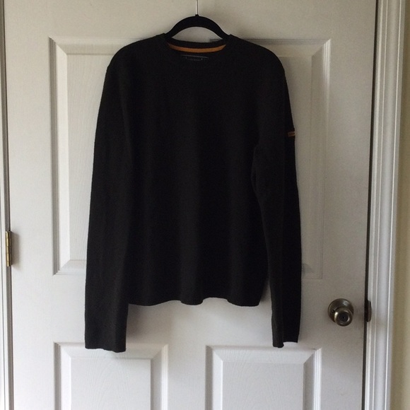 Abercrombie and Fitch Army Green Lambswool Sweater - Picture 1 of 4